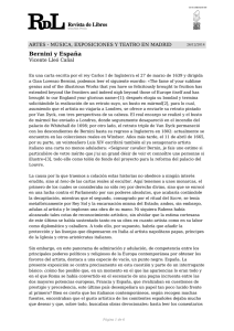 Bernini y España - Revista de Libros