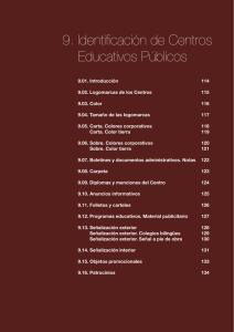 Identificación de centros educativos públicos