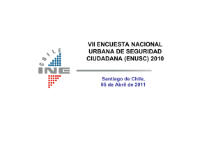 (enusc) 2010 - Instituto Nacional de Estadísticas
