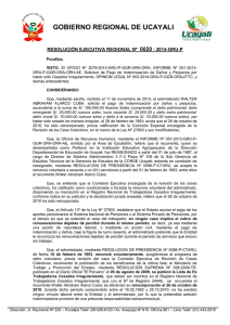 2014-GRU-P. - Gobierno Regional de Ucayali