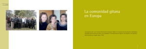 La comunidad gitana en Europa - Fundación Secretariado Gitano
