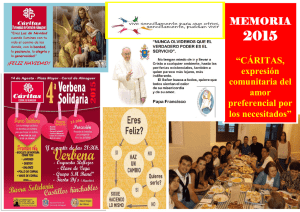 Memoria 2015 - Parroquia Corral de Almaguer