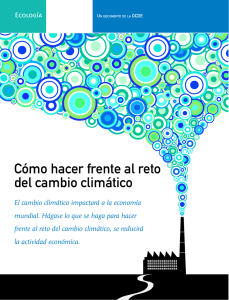 Cómo hacer frente al reto del cambio climático