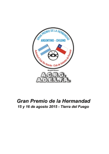 Reglamento Gran Premio de la Hermandad 2015