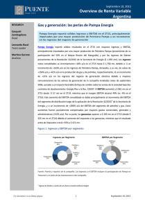 Overview de Renta Variable Argentina