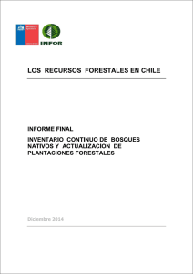 Los Recursos Forestales en Chile