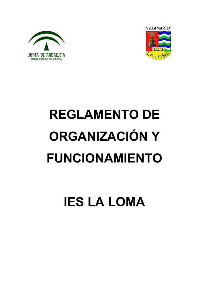 Reglamento De Organización Y Funcionamiento (ROF)