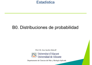 B0. Distribuciones de probabilidad