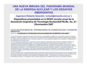 Reactores nucleares