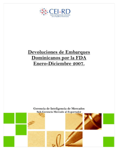 FDA Enero-Diciembre 2007 - CEI-RD