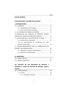 índice general justificación e interés del estudio 3 i. introducción i.1