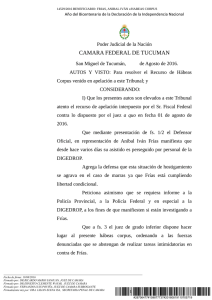 camara federal de tucuman - Centro de Información Judicial