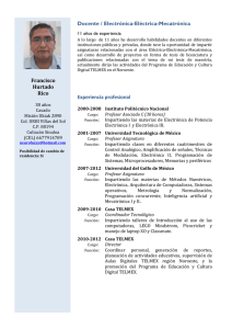 Curriculum - Centro de Ciencias de Sinaloa