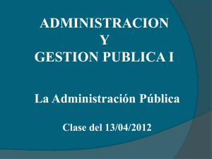 administracion y gestion publica i