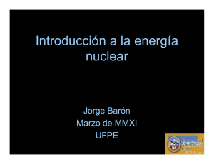 Introducción a la energía nuclear
