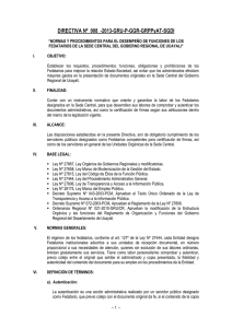 Directiva N° 0008-2013-GR UCAYALI-P-GGR-GRPPAT-SGDI