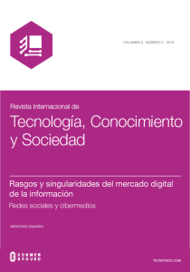 Rasgos y singularidades del mercado digital de la información