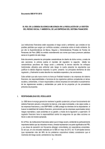 1 Documento SBS N°01-2015 EL ROL DE LA DEBIDA