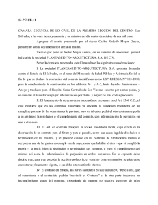 13-PC-CE-11 CAMARA SEGUNDA DE LO CIVIL DE LA PRIMERA