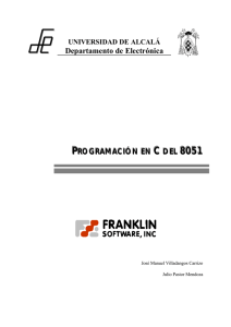 Programación en C del 8051 con Franklin
