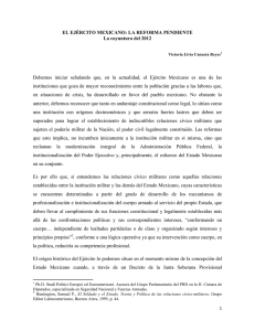 EL EJÉRCITO MEXICANO - Grupo Parlamentario del PRD en la