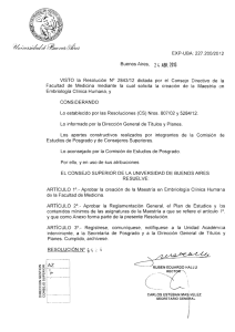 Resolución - Universidad de Buenos Aires