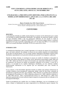 Resumen - Research Group of Hydrological and Environmental
