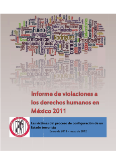 Informe de violaciones a los derechos humanos en México 2011