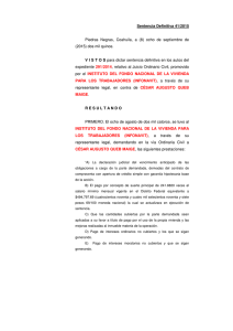Sentencia Definitiva 41/2015 Piedras Negras, Coahuila, a (8) ocho