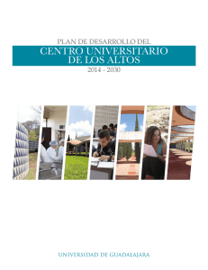 Plan de Desarrollo del Centro Universitario de los Altos 2014-2030