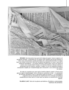 periodismo sin palabras - Biblioteca Digital Universidad del Valle