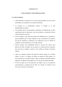 CAPITULO VII CONCLUSIONES Y RECOMENDACIONES 7.1