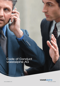 Código de Conducta de voestalpine AG
