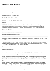 Decreto Nº 920/2002