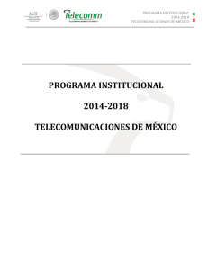 Programa Institucional 2014-2018