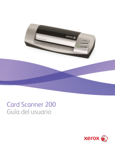 Guía del usuario de Card Scanner 200