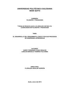 universidad polit&eacute;cnica salesiana sede quito - Repositorio Digital-UPS