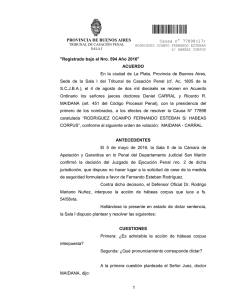 Sentencia (77898) - Poder Judicial de la Provincia de Buenos