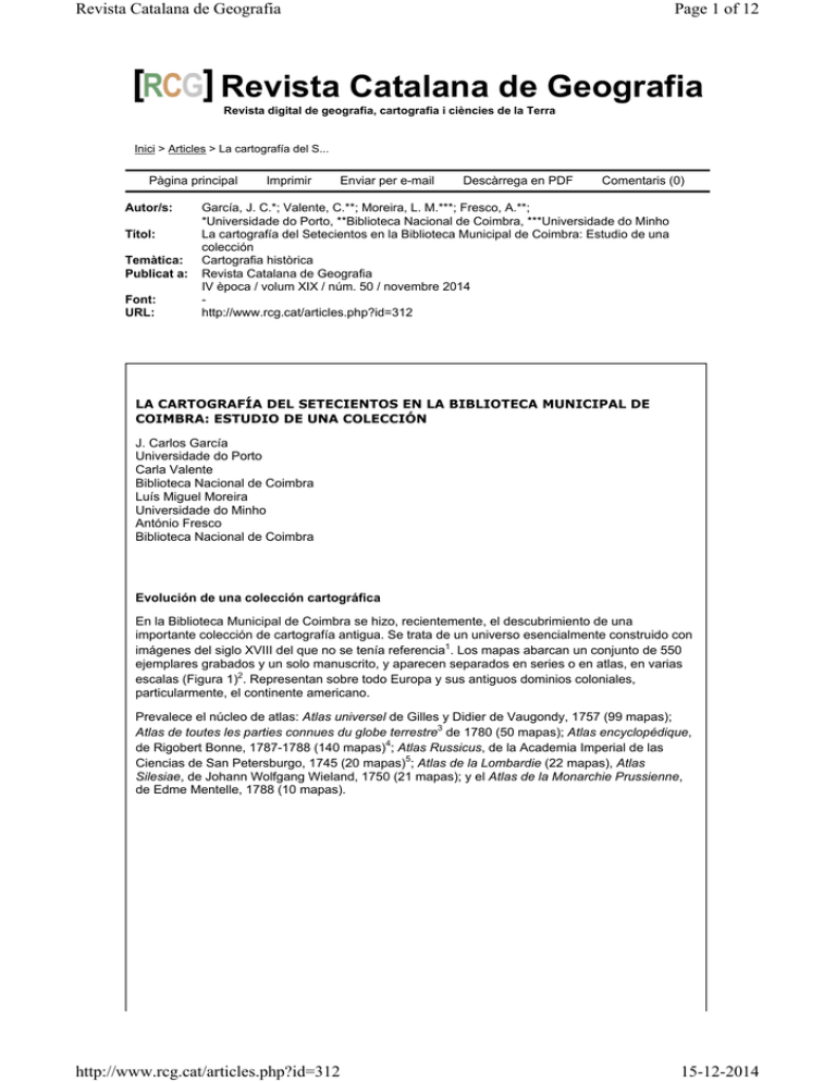 Revista Catalana De Geografia