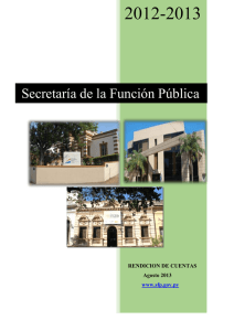 Secretaría de la Función Pública - secretaria de la función pública