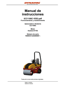 Manual de instrucciones Manual de instrucciones