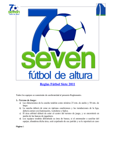 Reglas Fútbol Siete 2011 - SEVEN