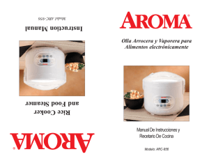 ARC-956NEW 5.qxd - Aroma Housewares