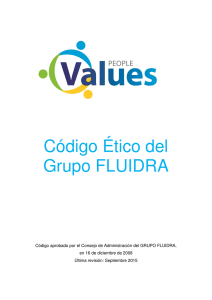 Código Ético del Grupo FLUIDRA