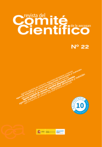 Revista del comité científico de la aecosan número 22