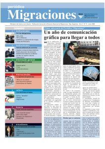 periódico Nº 12 en PDF - Dirección Nacional de Migraciones