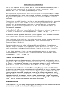 ¿Cómo funciona el poder político? Hay dos tipos de poderes, de