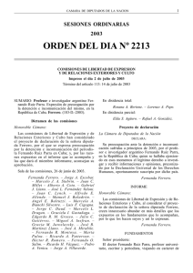 OD 2213 jas - Cámara de Diputados