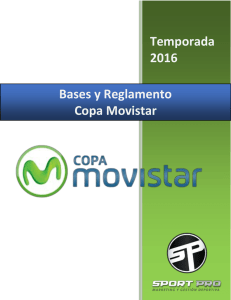 Bases y Reglamento Copa Movistar