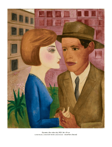 Encontro, óleo sobre tela, 1924 | 66 x 54 cm lasar segall | colección